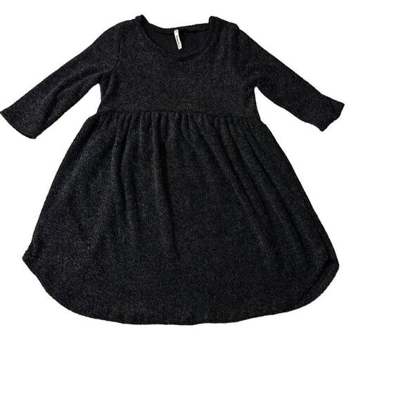 Beeson River Womens Grey 3/4 Sleeve Mini A-Line Round Neck Top Small - Picture 2 of 4